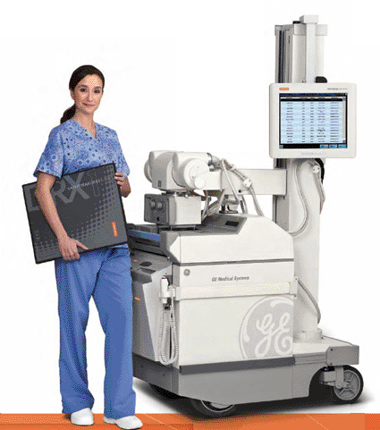 Image: The DRX-Mobile Retrofit Kit designed to upgrade selected mobile X-ray systems to wireless digital radiography (DR) technology (Photo courtesy of Carestream Health). Image: The DRX-Mobile Retrofit Kit designed to upgrade selected mobile X-ray systems to wireless digital radiography (DR) technology (Photo courtesy of Carestream Health).